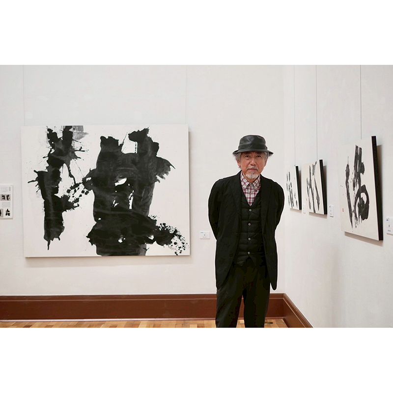 第128回公募墨人京都展 出品作品・会場風景